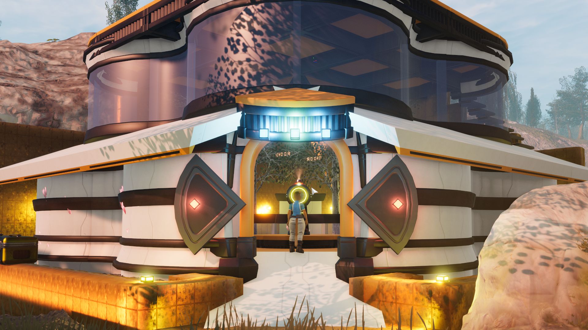 My shop (WIP), outside