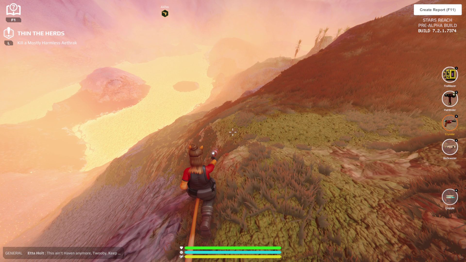 It does get very hazy