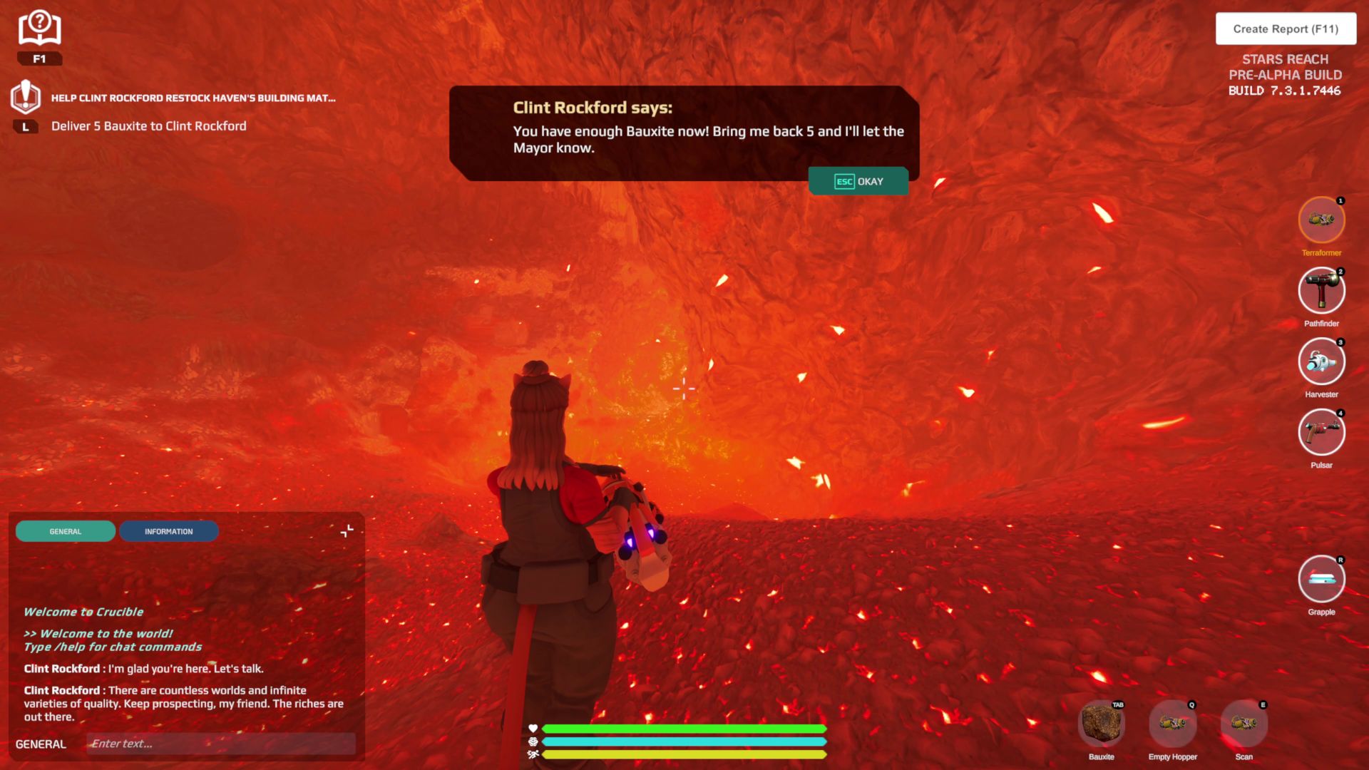 Deep in the Mines of Crucible